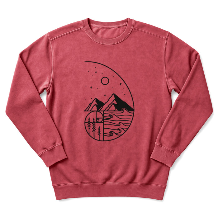 Golden Spiral Sweatshirt