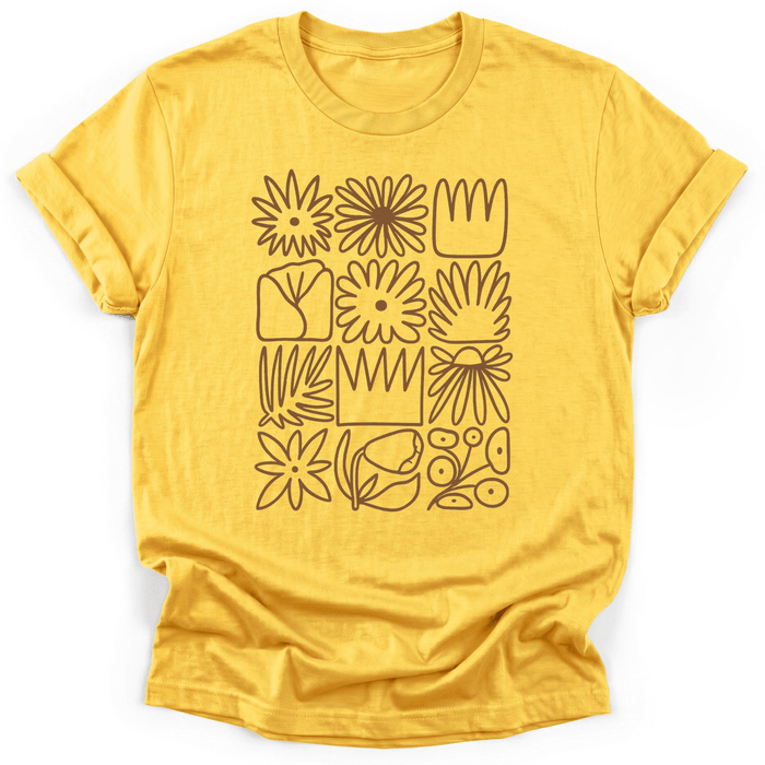 Flower Block T-Shirt