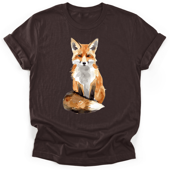 Watercolor Fox T-Shirt