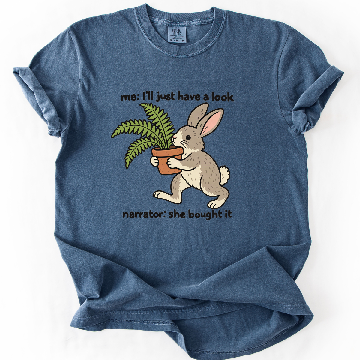 Sloth Hiking Club — denim