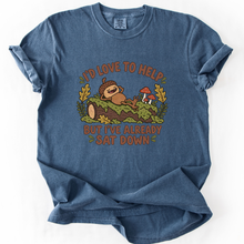 Sloth Hiking Club — denim