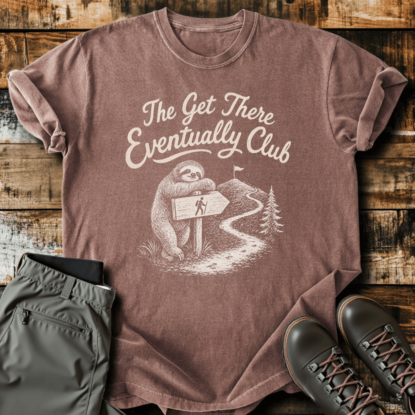 Sloth Hiking Club — espresso