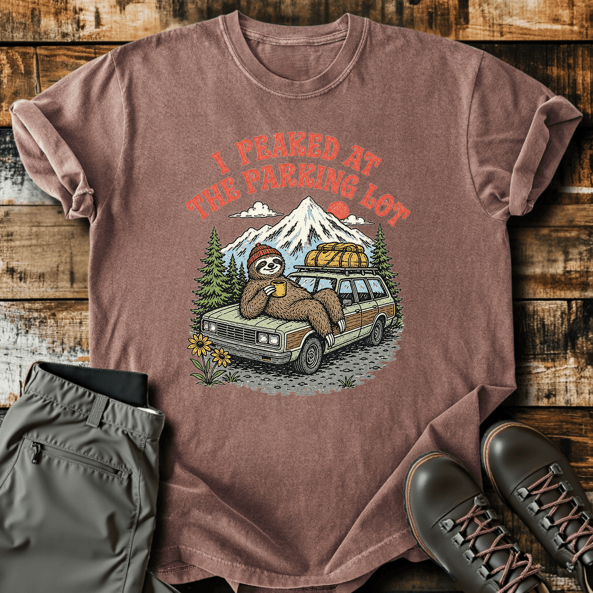 Sloth Hiking Club — espresso