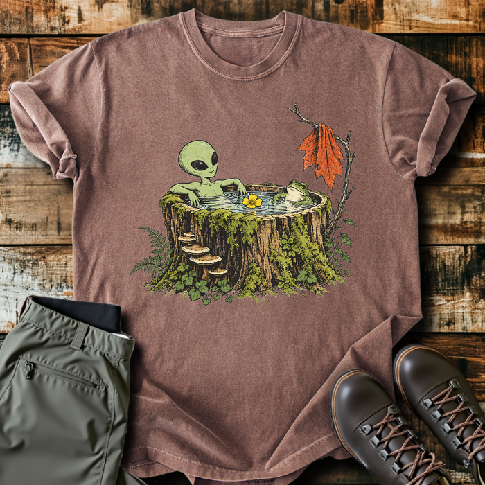 Alien Stump Hot Tub T-Shirt
