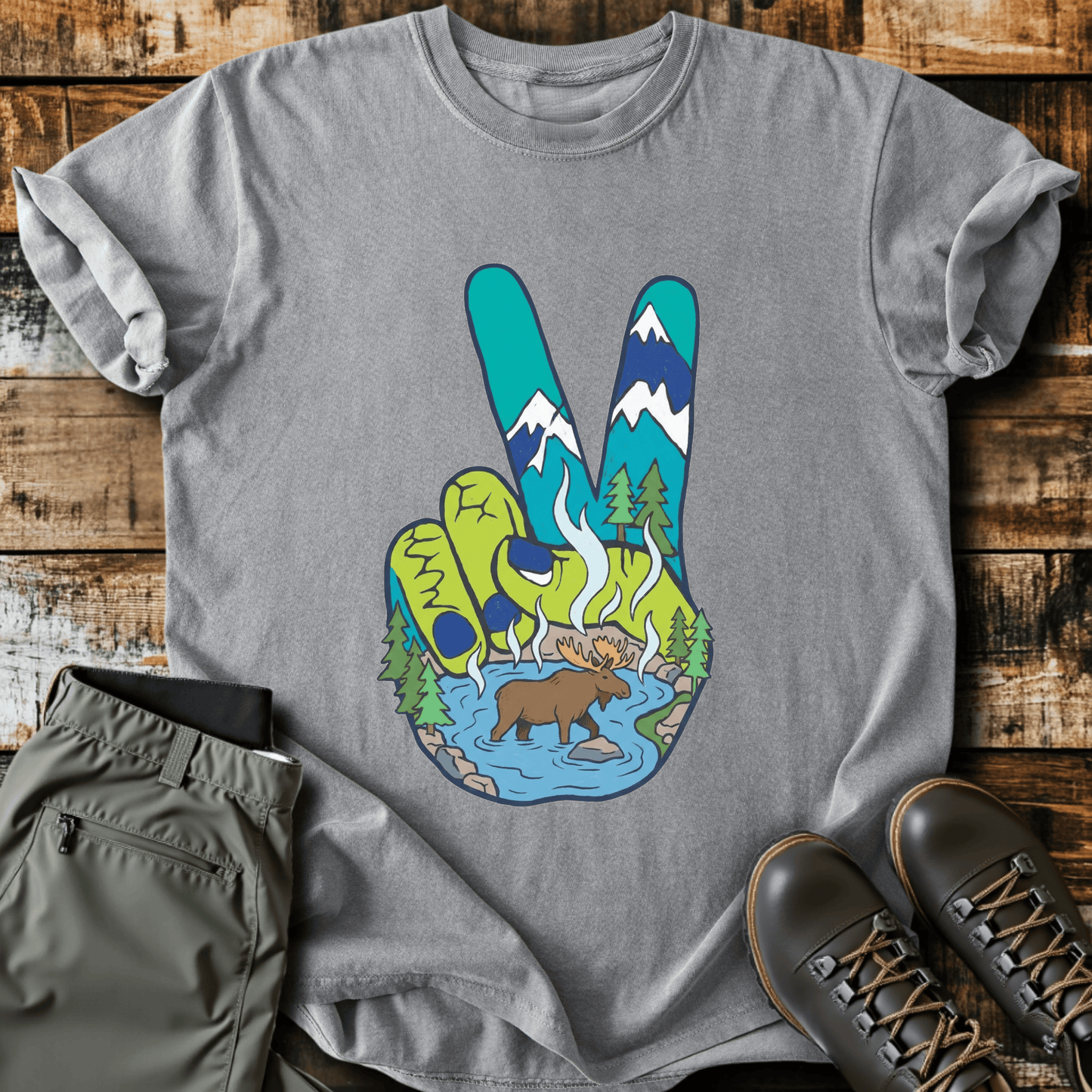 Sloth Hiking Club — grey
