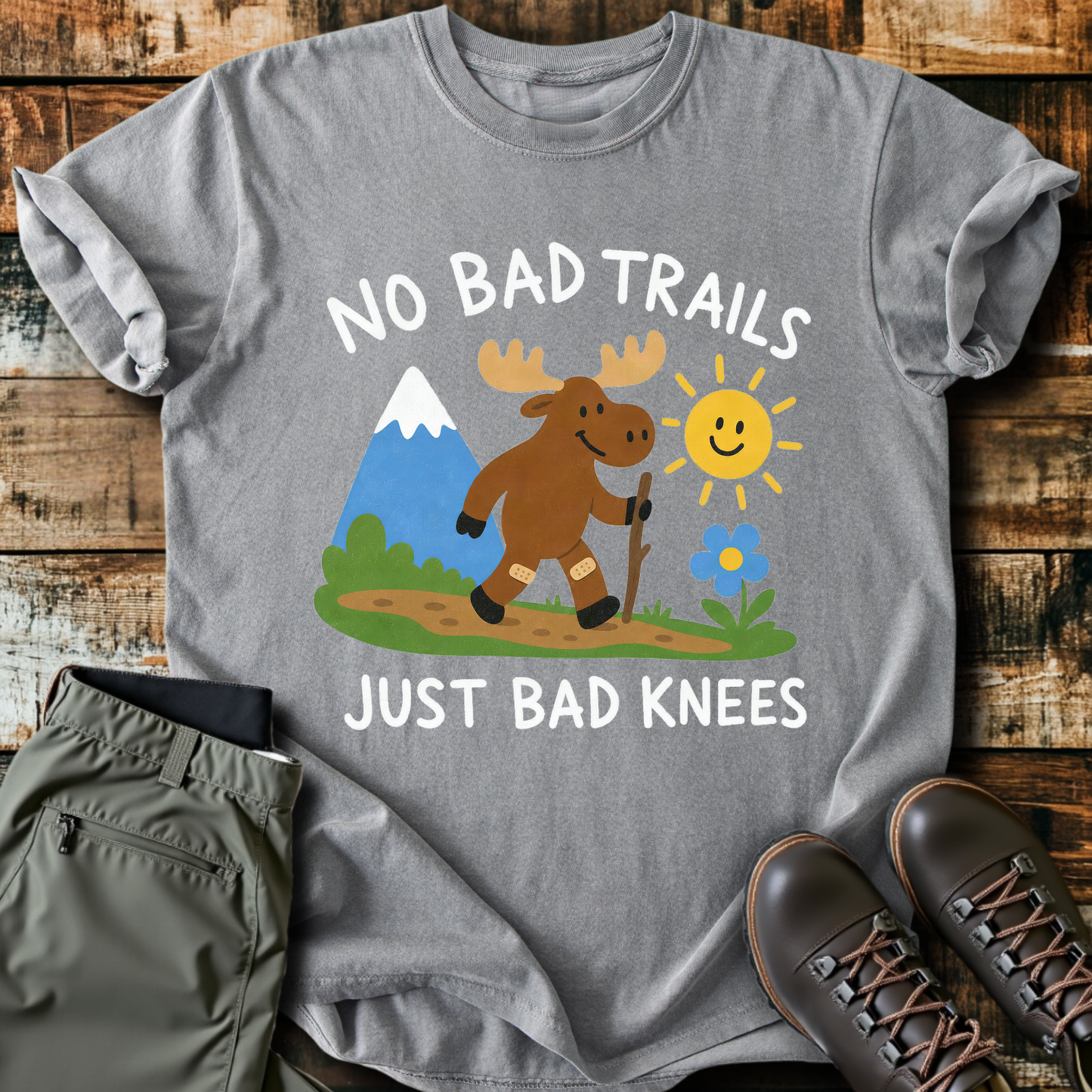 Sloth Hiking Club — grey