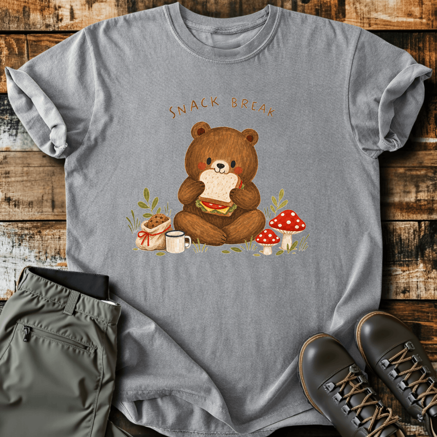 Sloth Hiking Club — grey