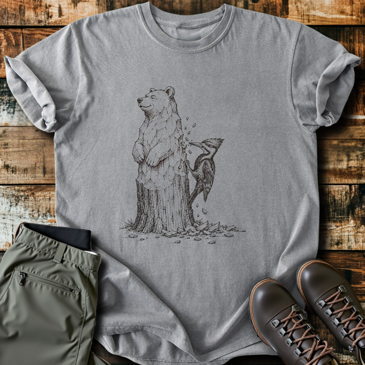 Sloth Hiking Club — grey