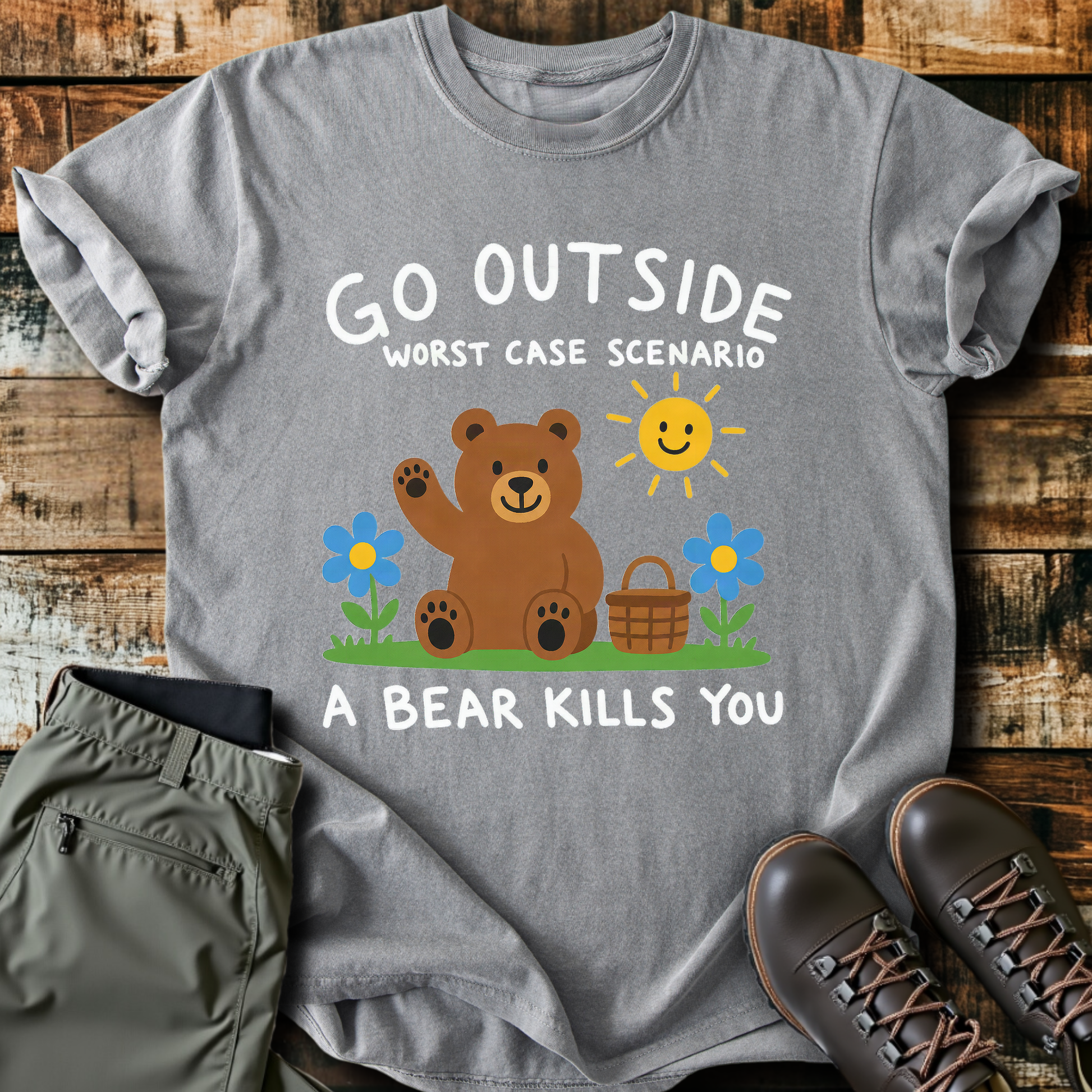 Sloth Hiking Club — grey