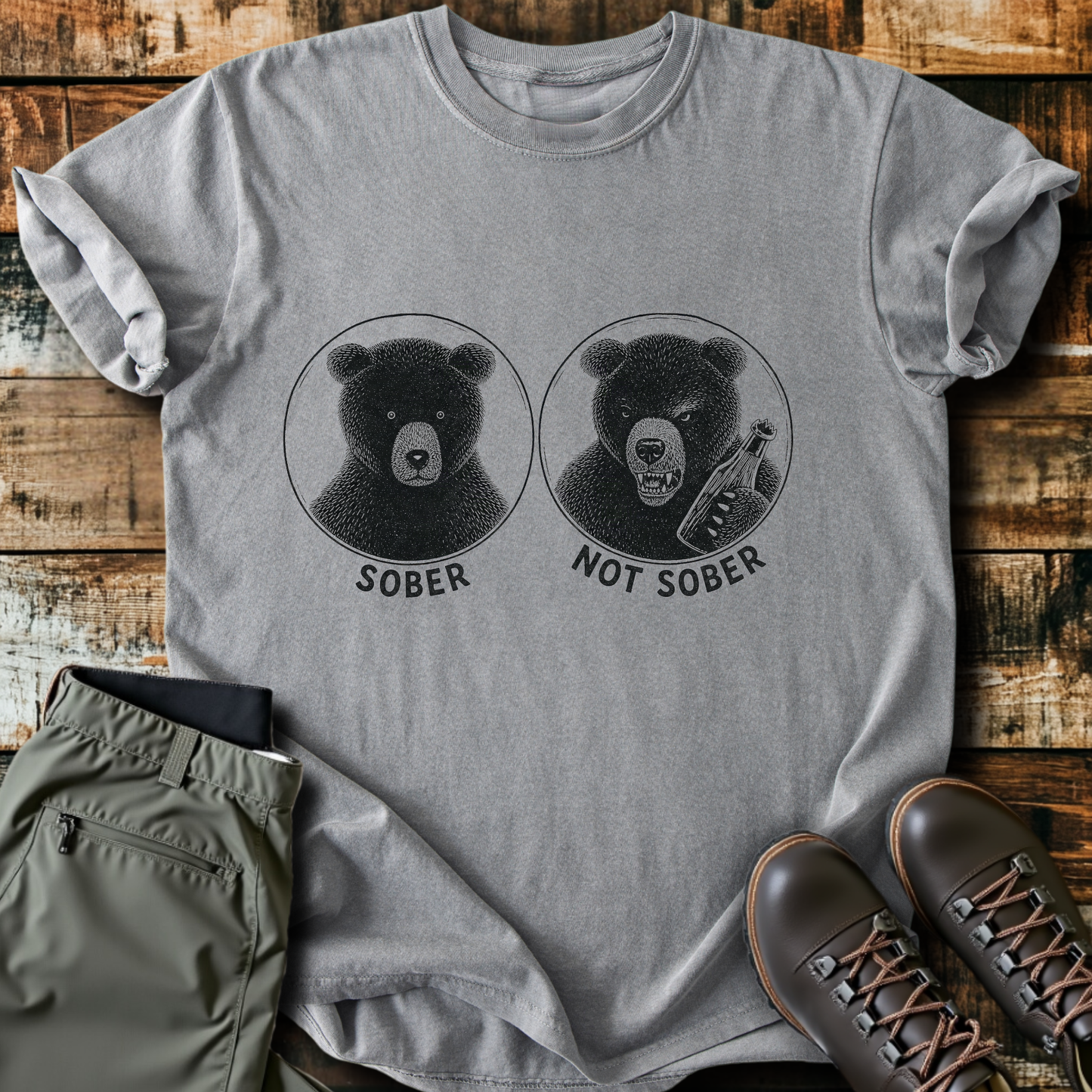 Sloth Hiking Club — grey