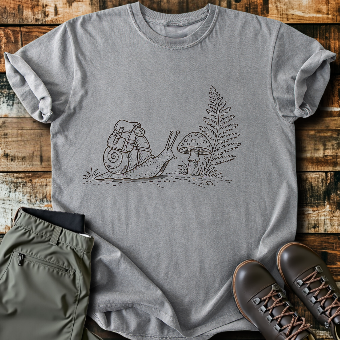 Sloth Hiking Club — grey