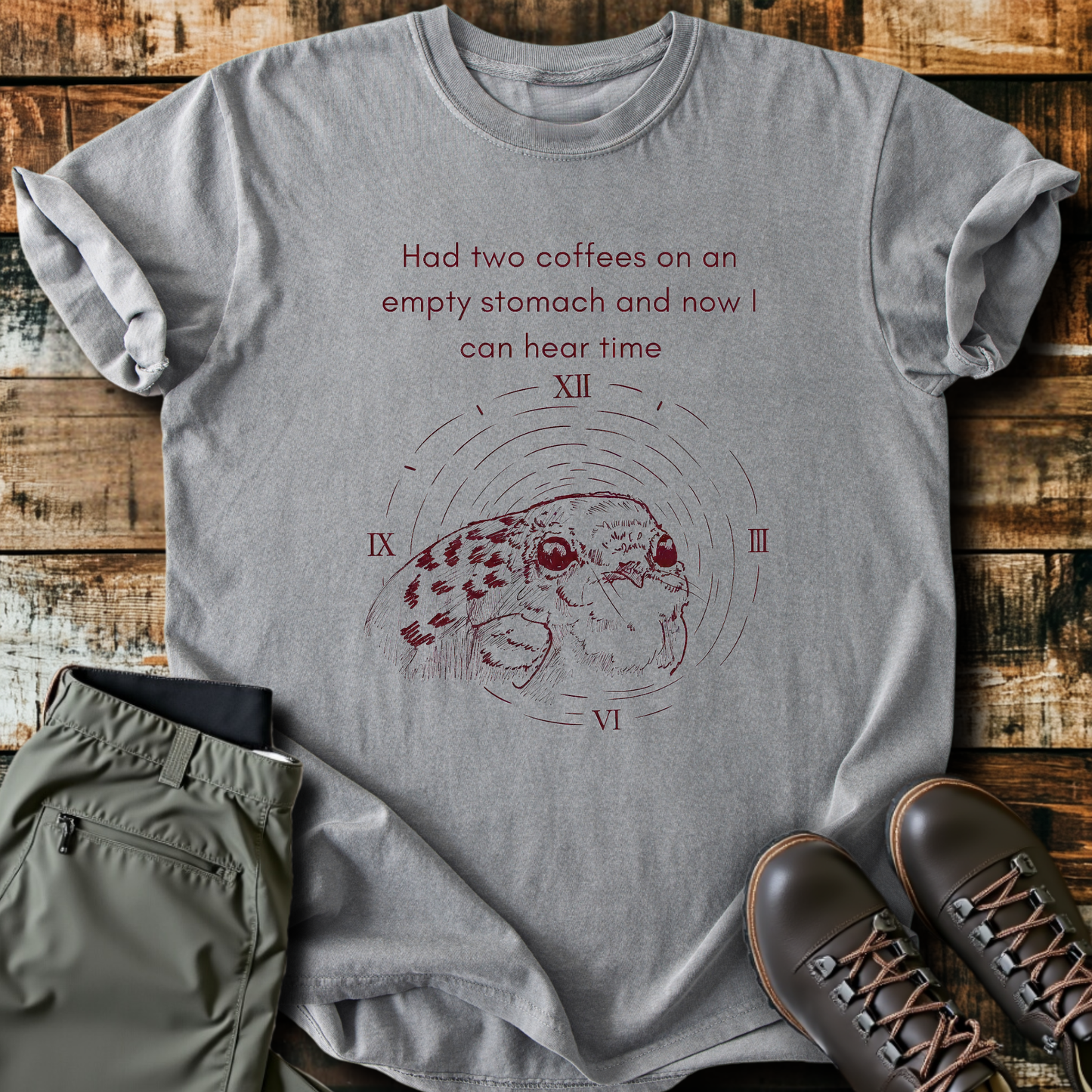 Sloth Hiking Club — grey