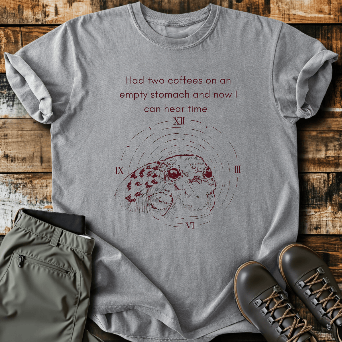 Sloth Hiking Club — grey