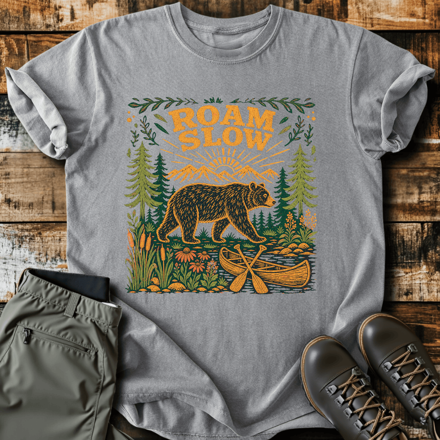 Sloth Hiking Club — grey