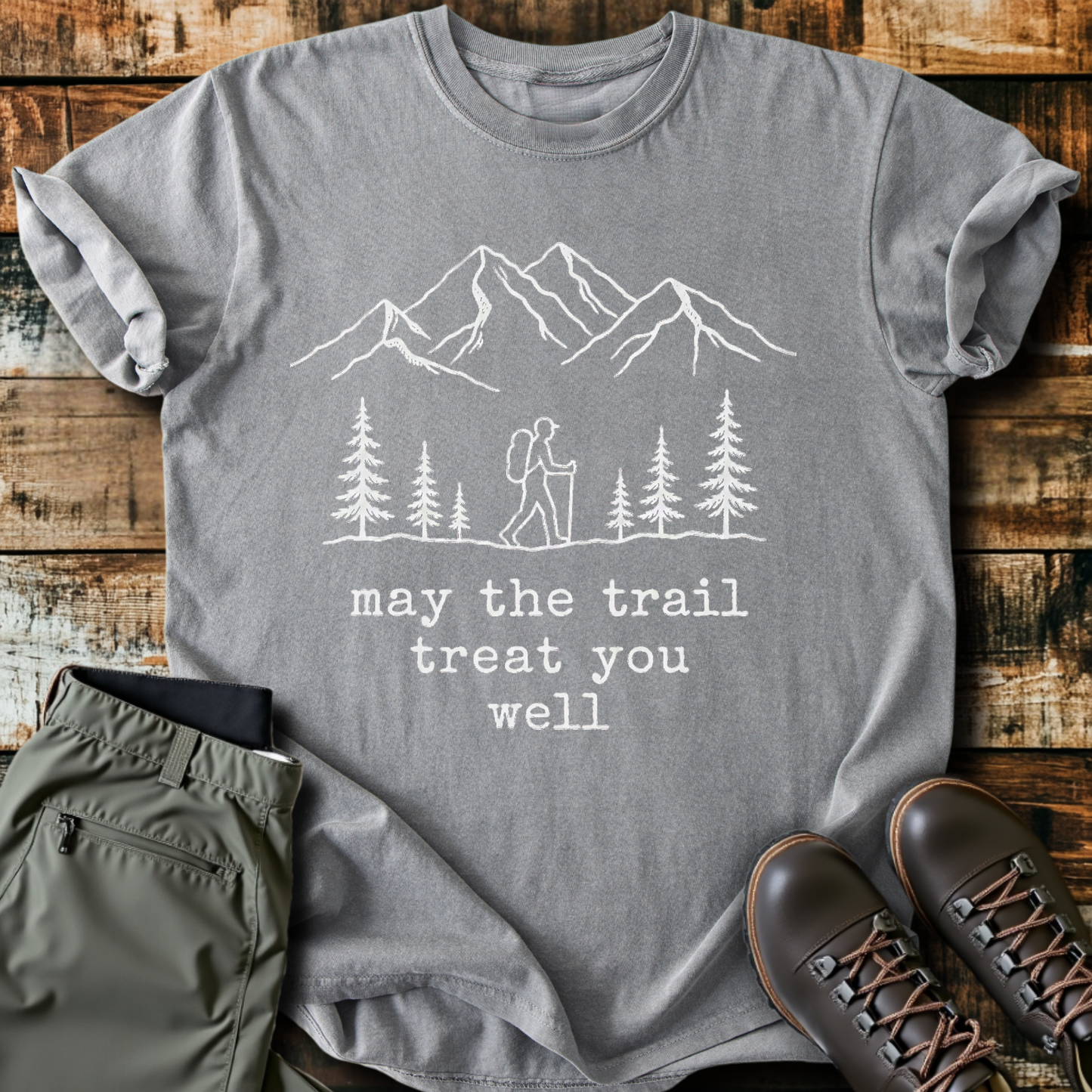 Sloth Hiking Club — grey