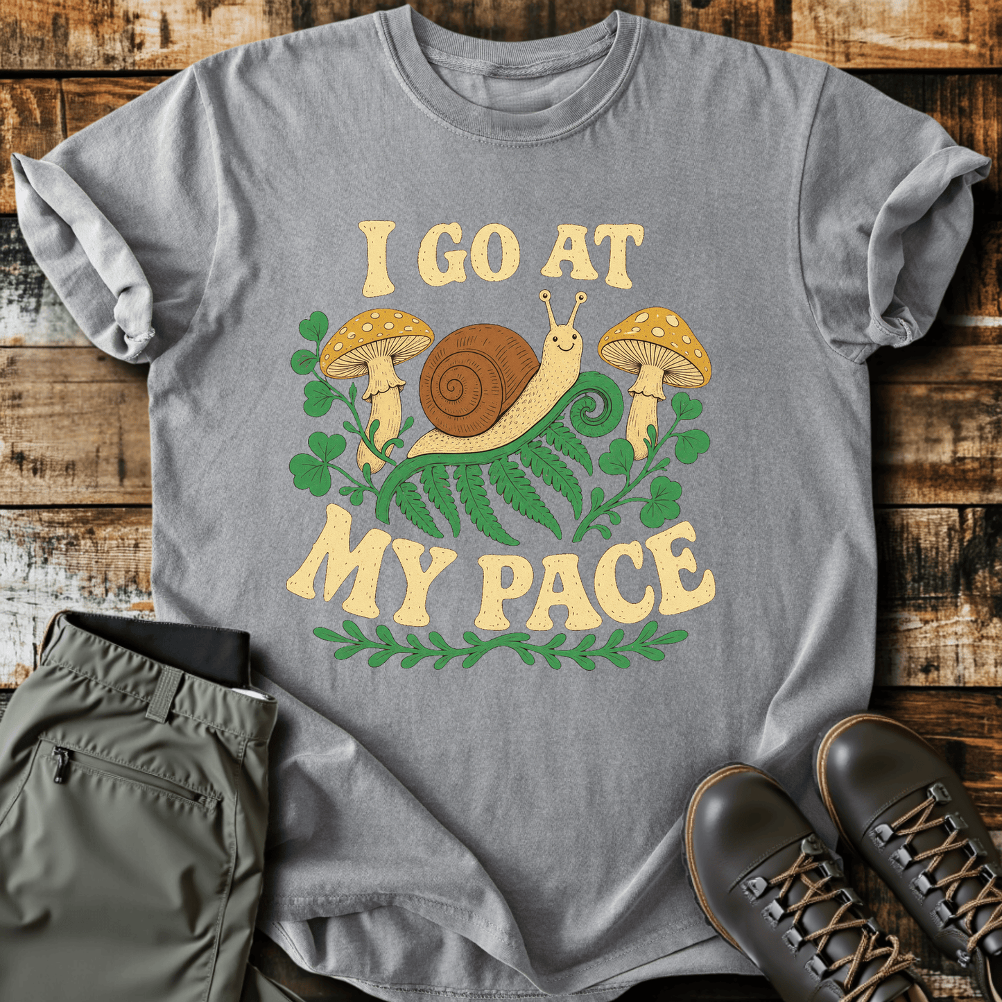 Sloth Hiking Club — grey
