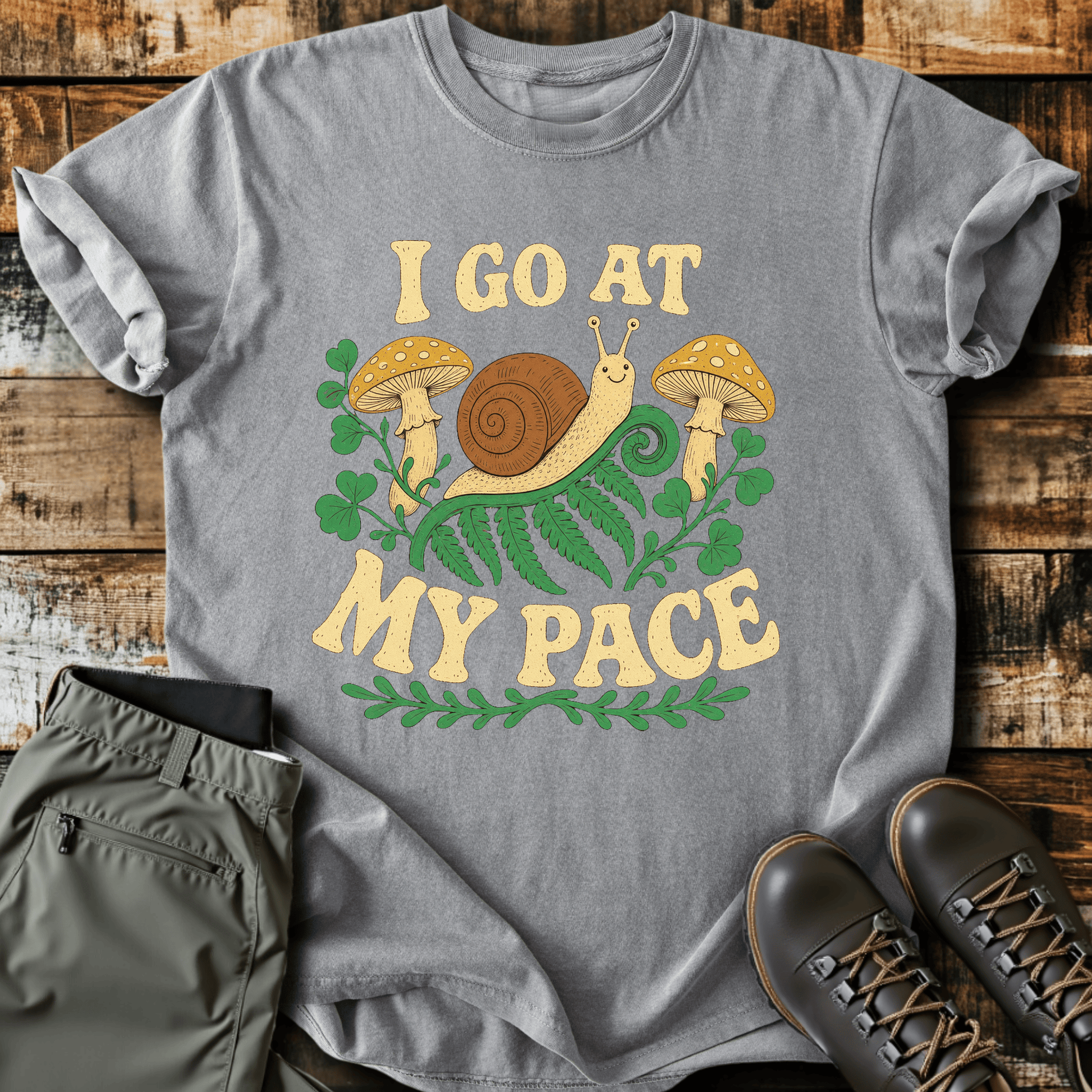 Sloth Hiking Club — grey