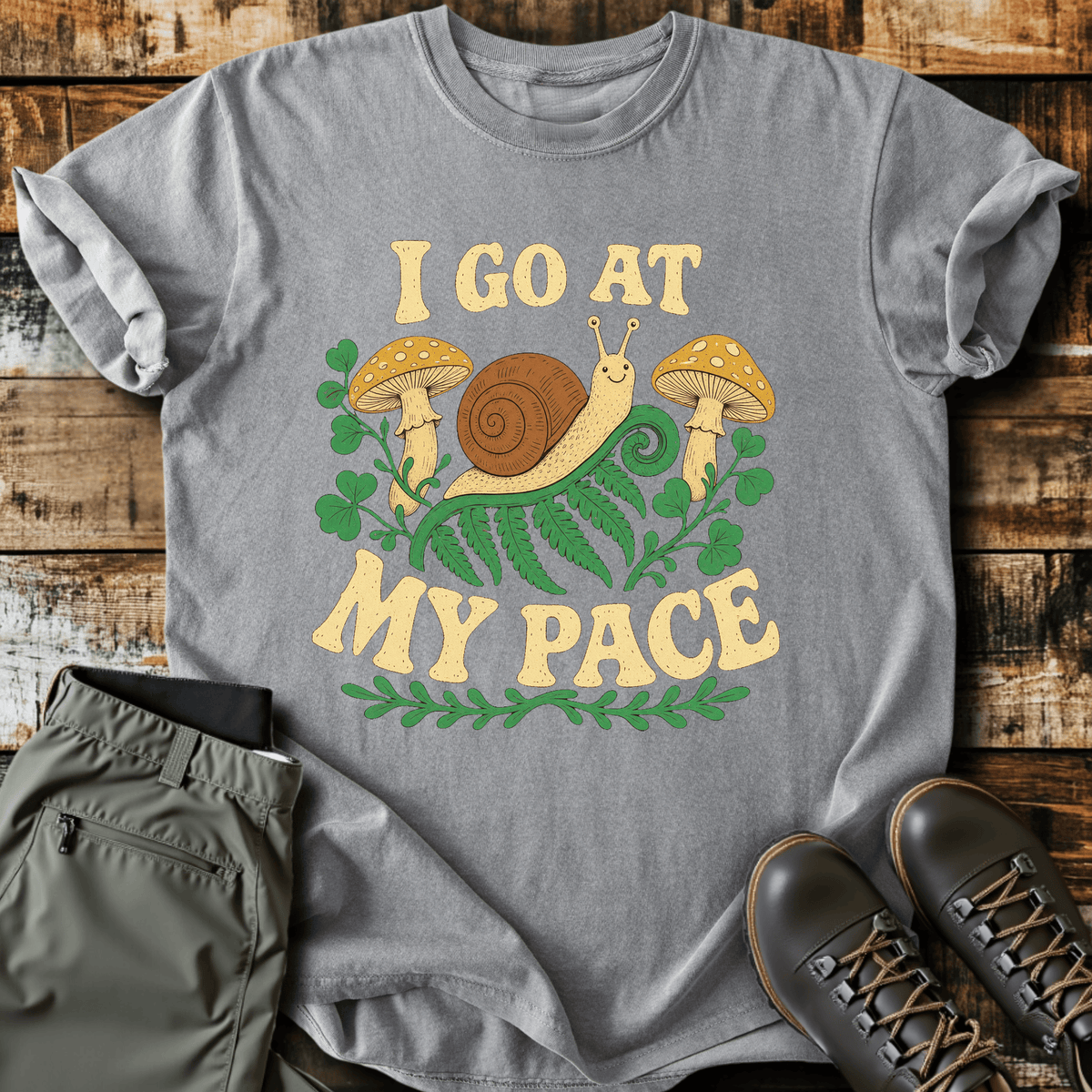 Sloth Hiking Club — grey