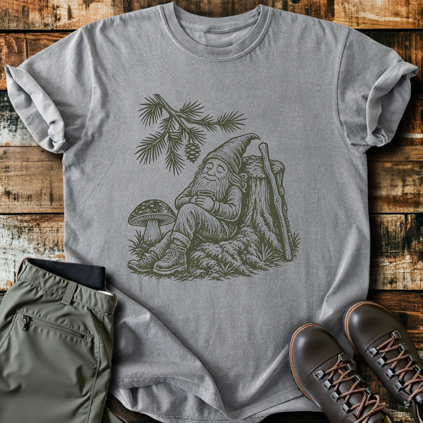 Sloth Hiking Club — grey