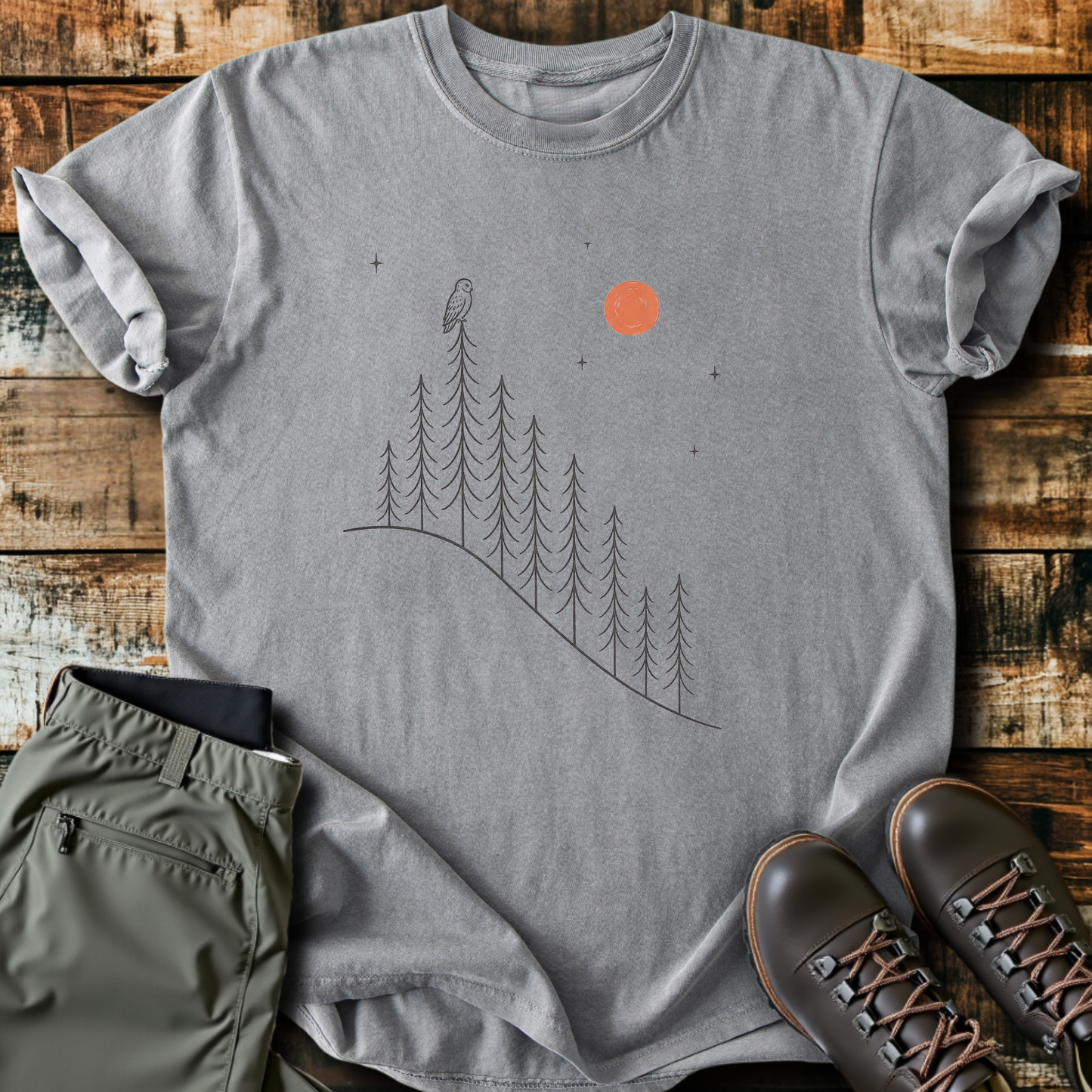 Sloth Hiking Club — grey