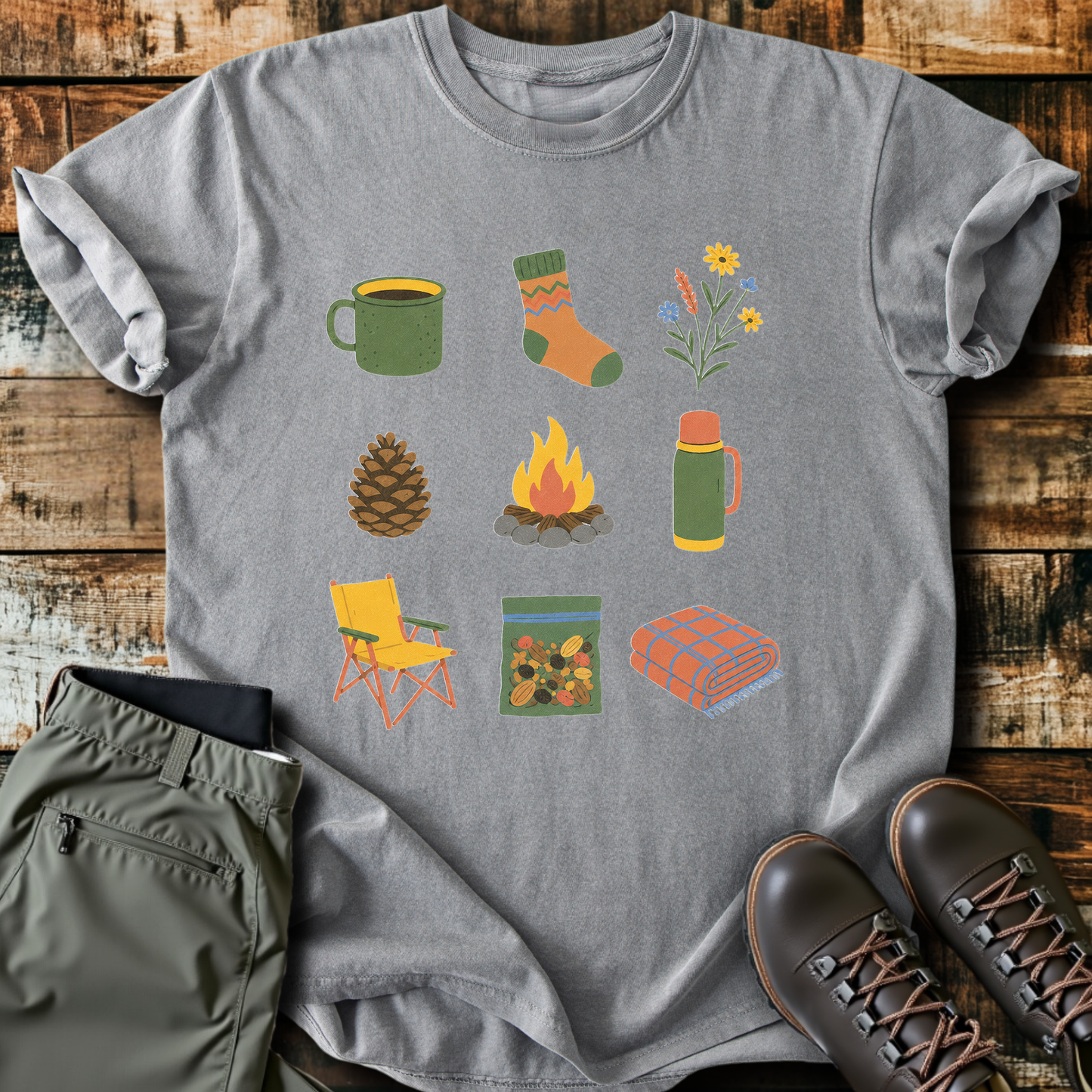 Sloth Hiking Club — grey