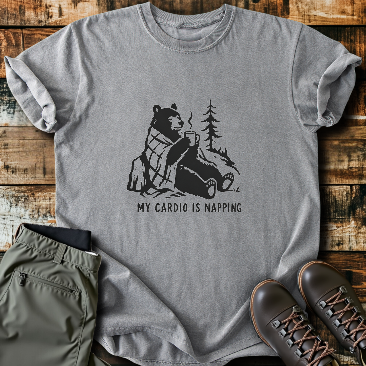 Sloth Hiking Club — grey