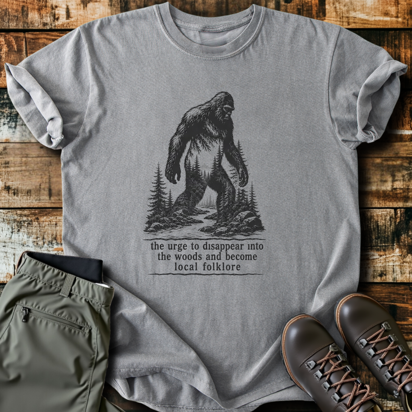 Sloth Hiking Club — grey