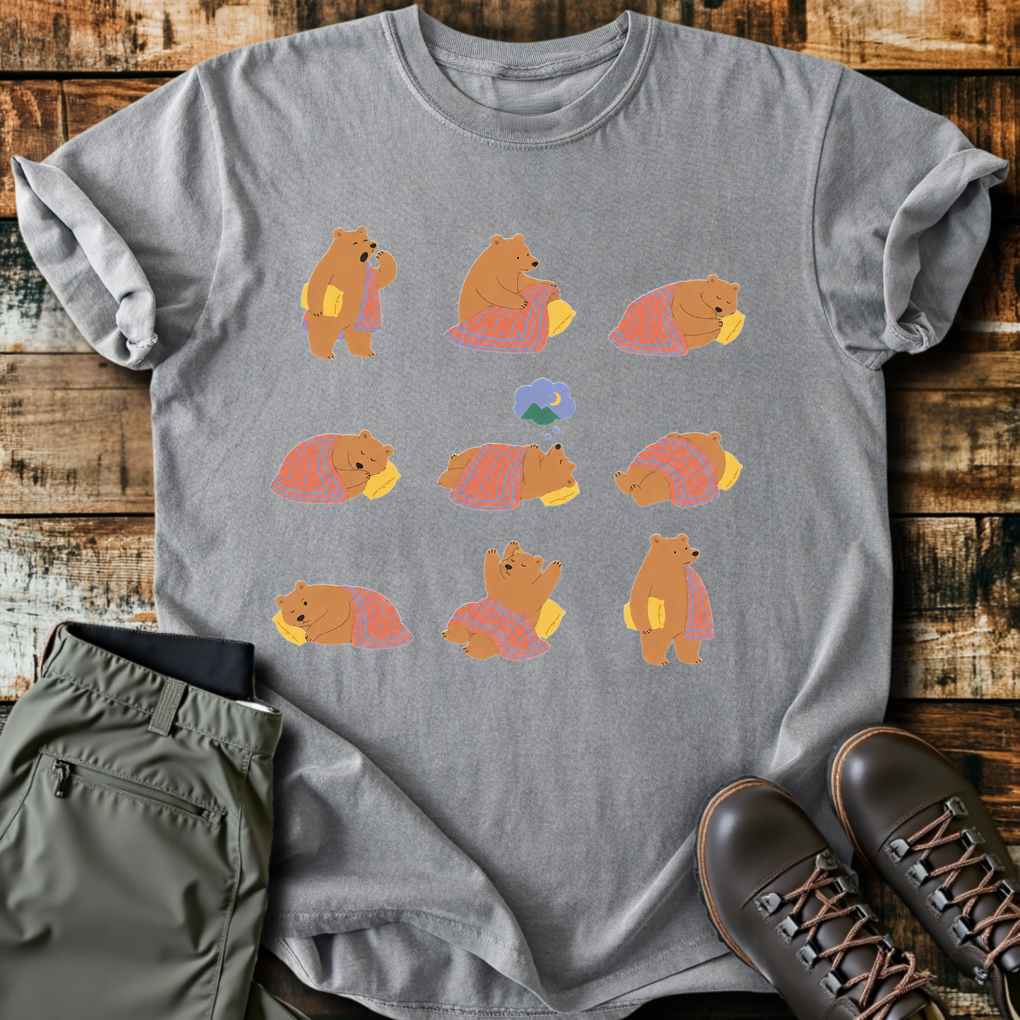 Sloth Hiking Club — grey