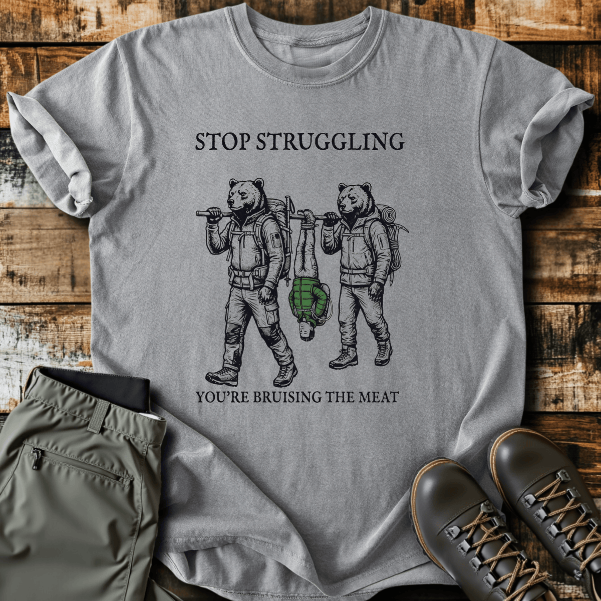 Sloth Hiking Club — grey