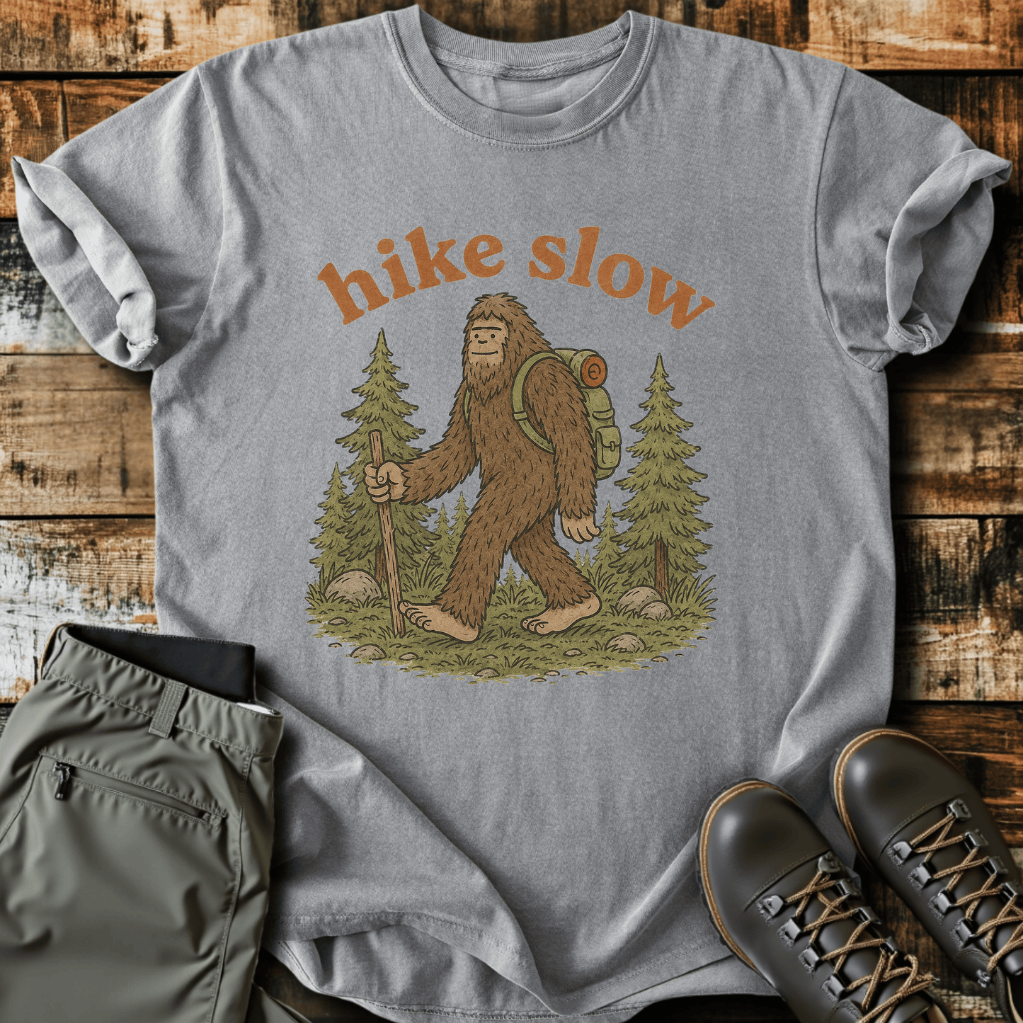 Sloth Hiking Club — grey