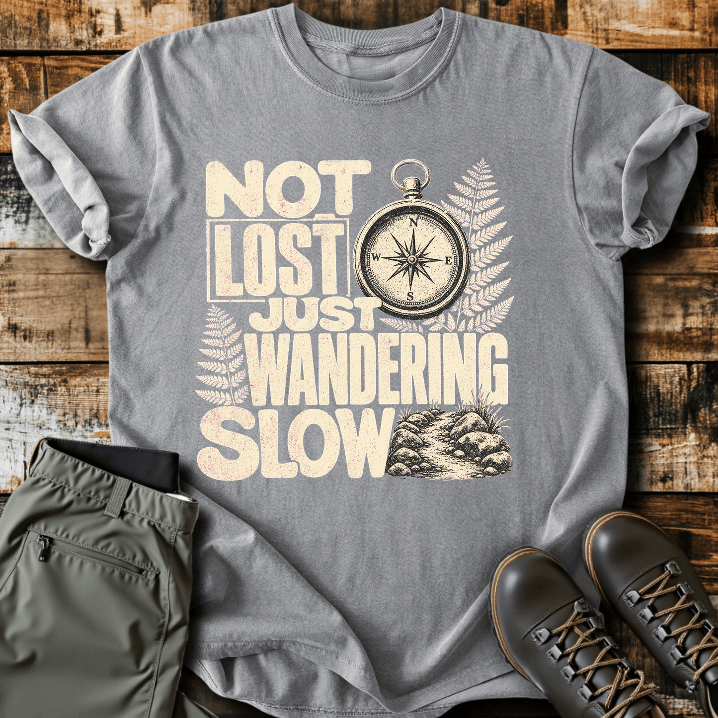 Sloth Hiking Club — grey
