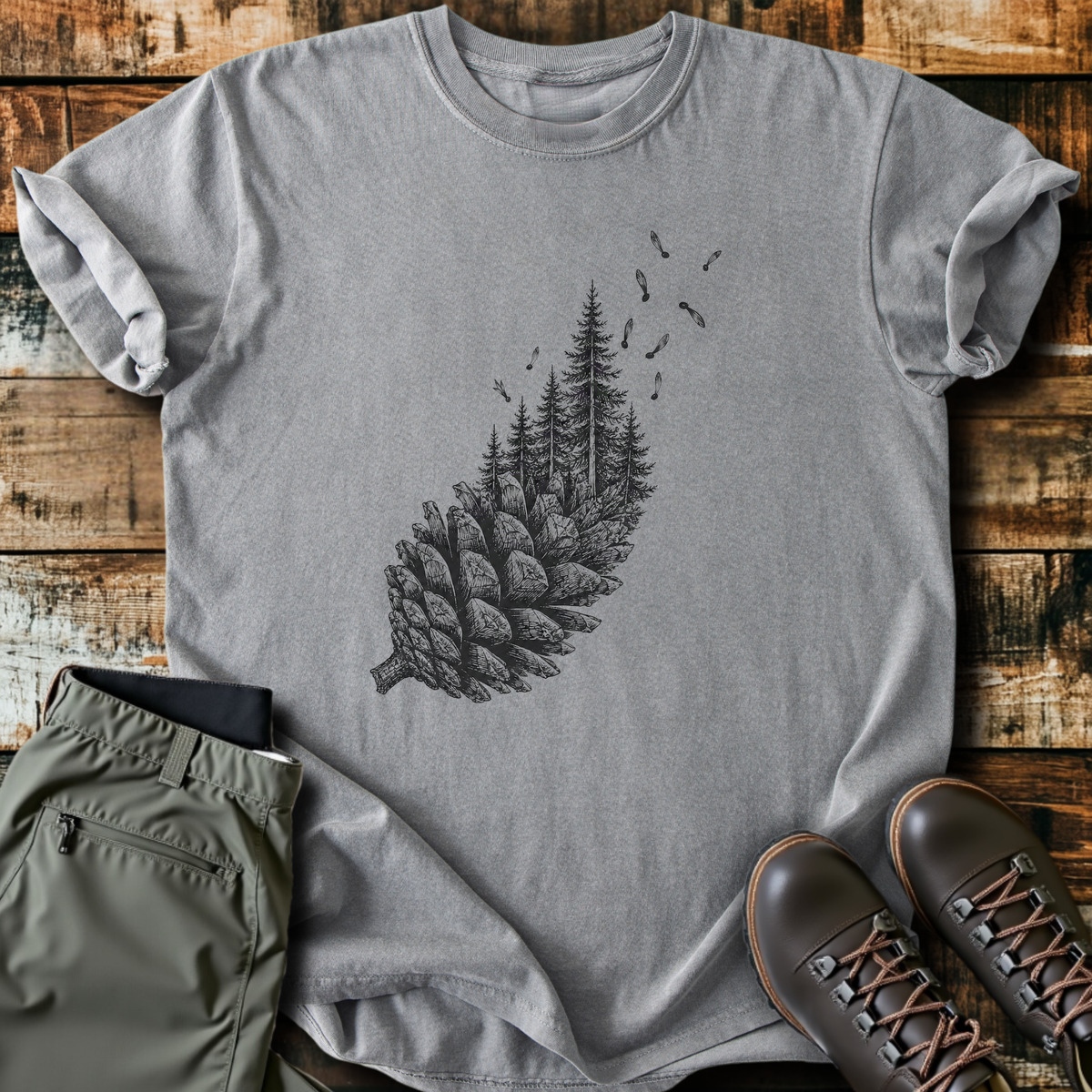 Sloth Hiking Club — grey