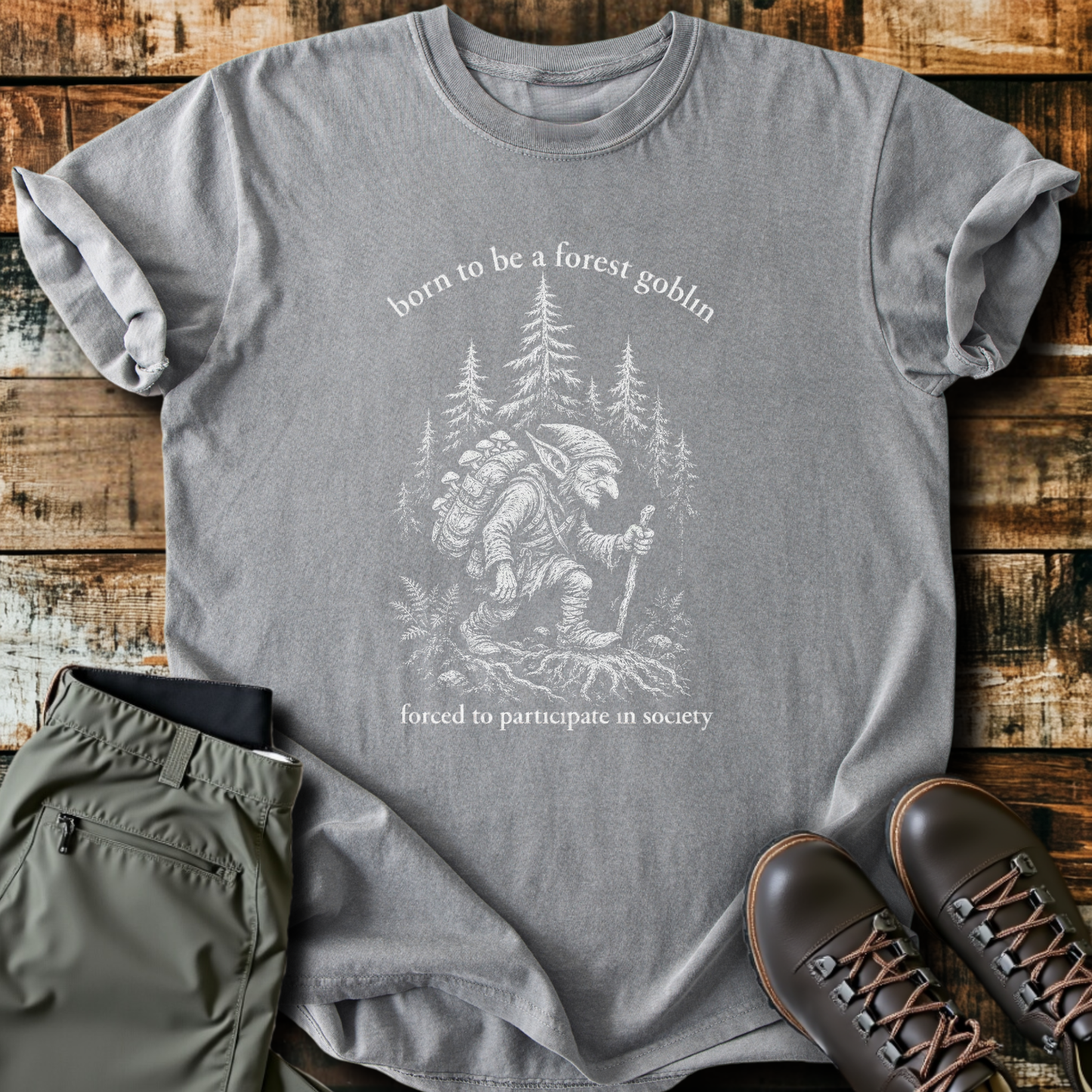 Sloth Hiking Club — grey