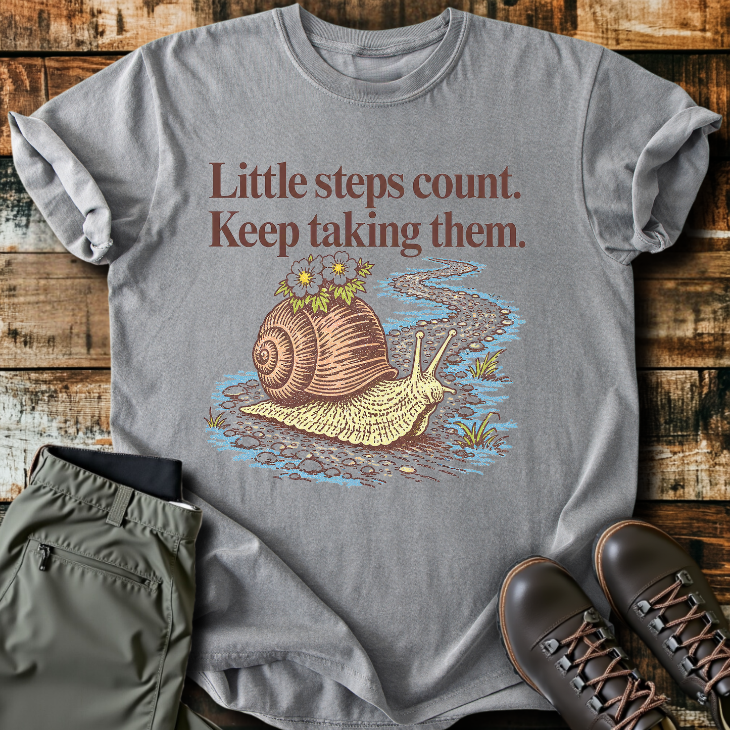 Sloth Hiking Club — grey