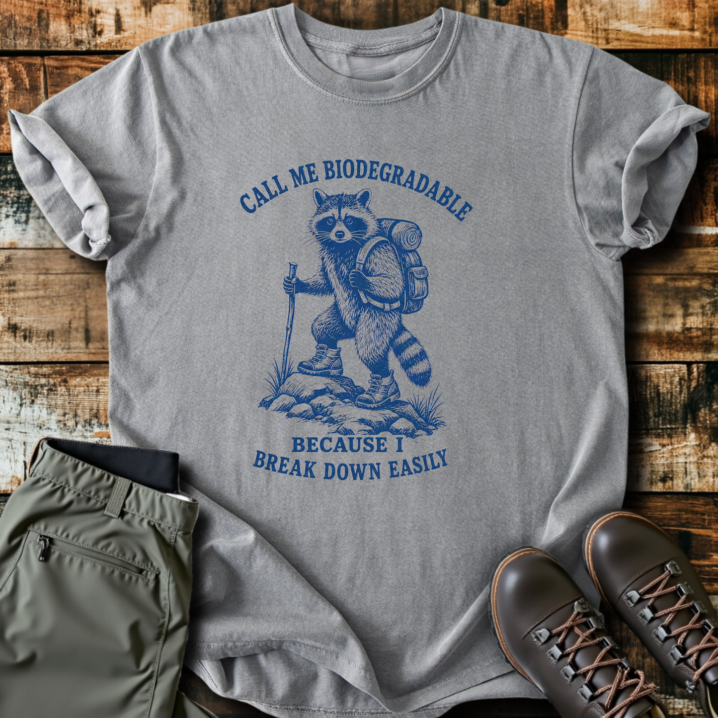 Sloth Hiking Club — grey