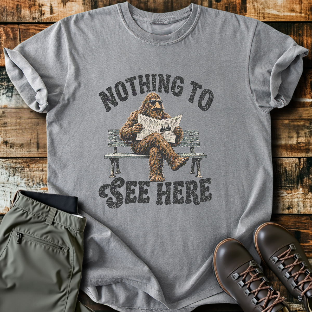 Sloth Hiking Club — grey