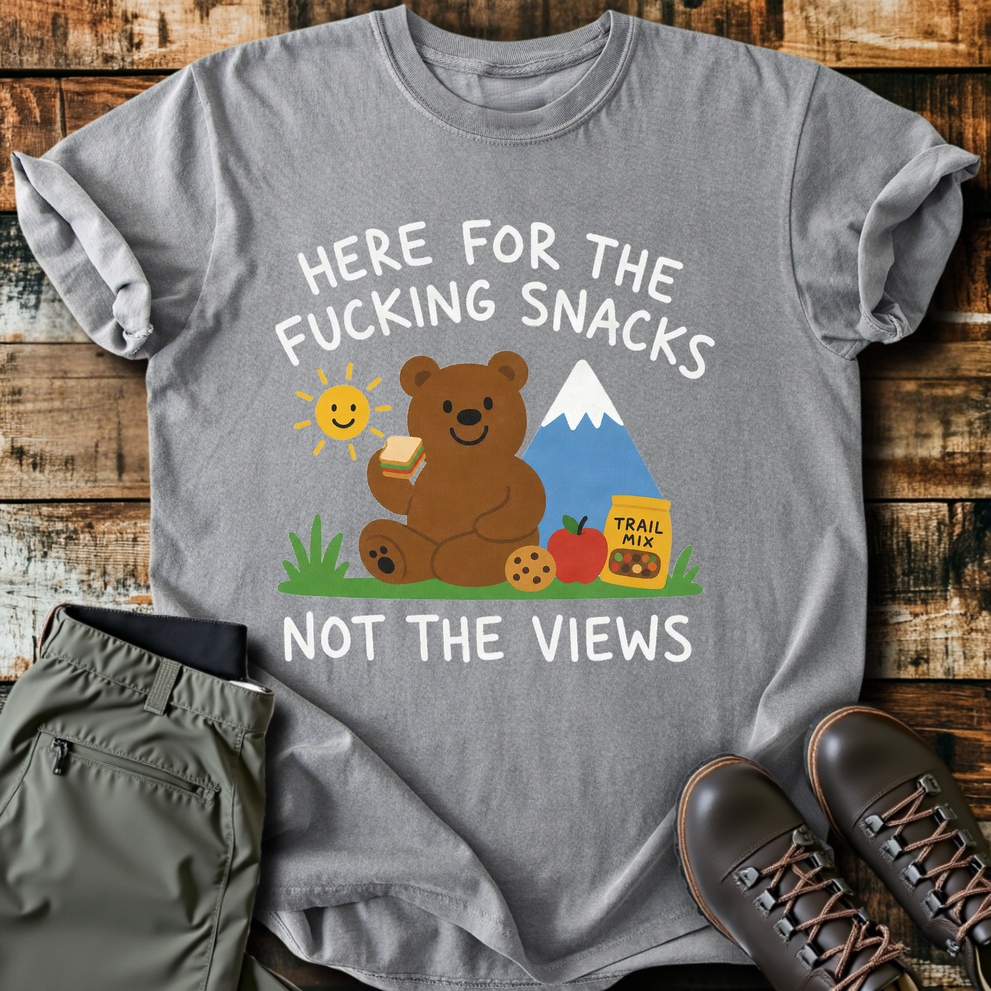 Sloth Hiking Club — grey