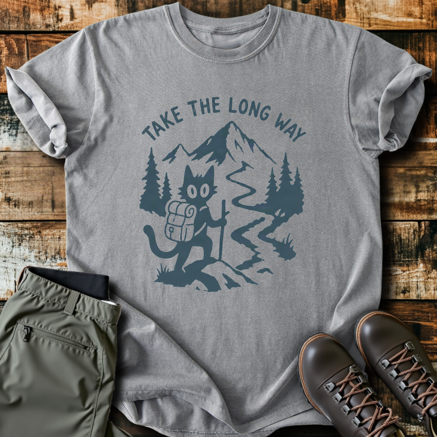 Sloth Hiking Club — grey