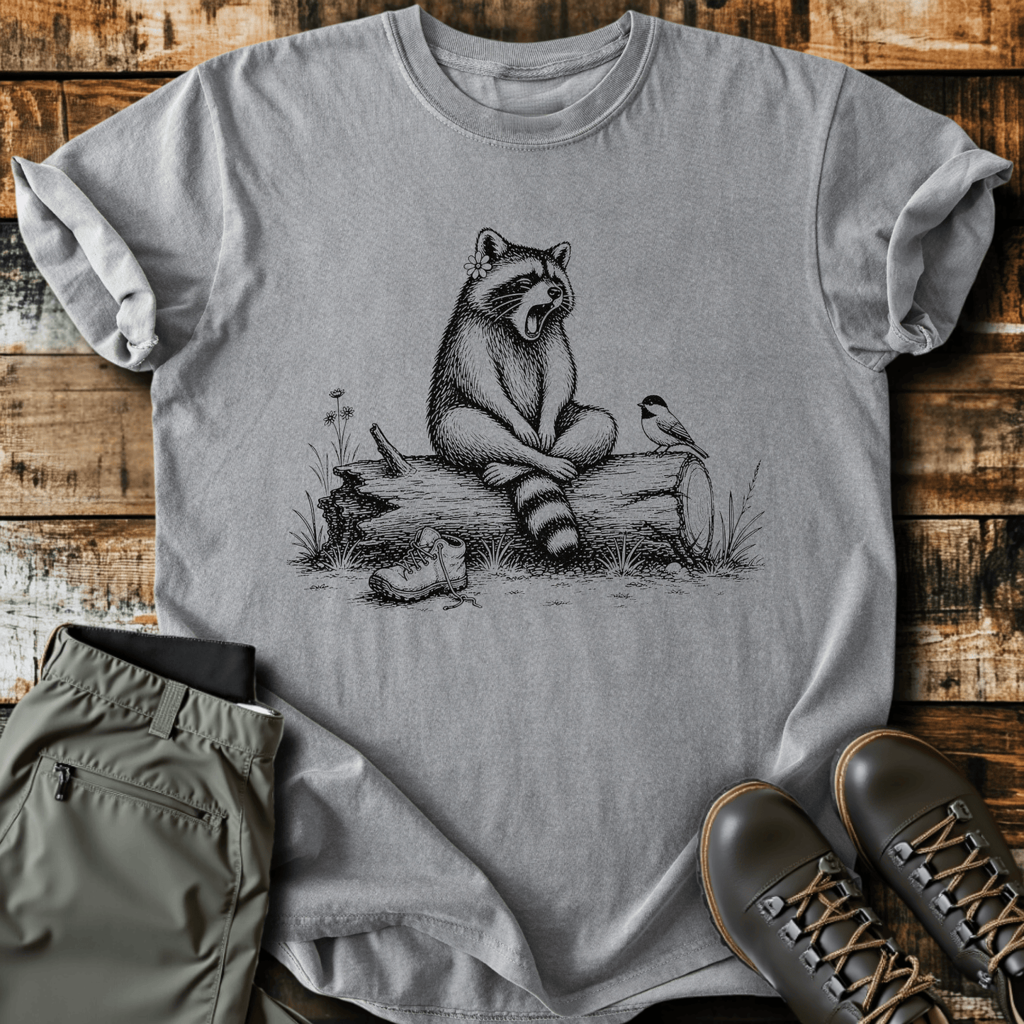 Sloth Hiking Club — grey