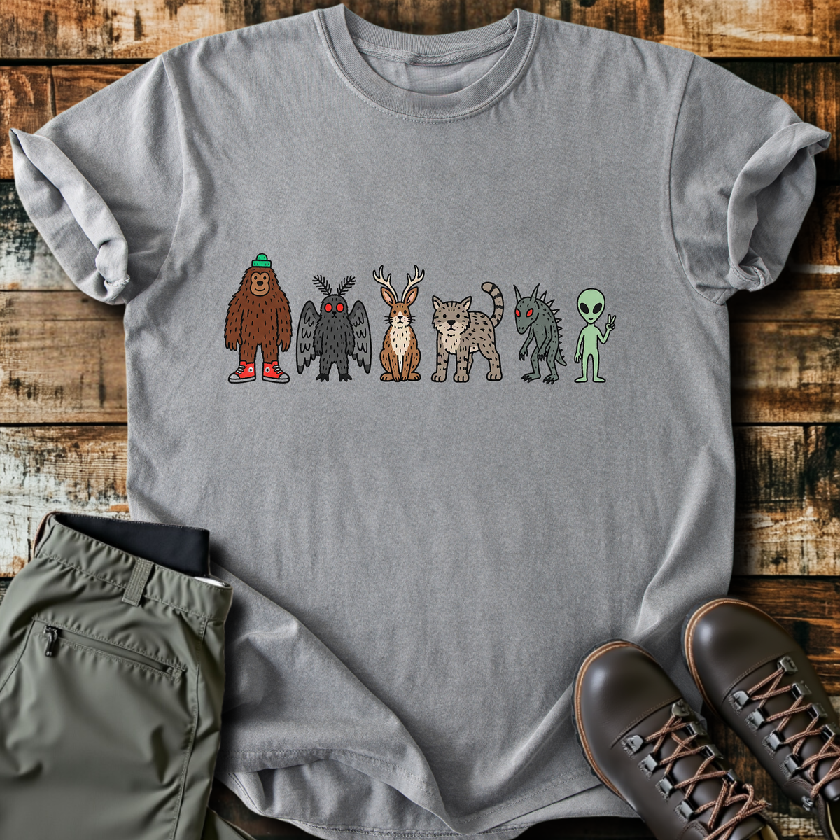 Sloth Hiking Club — grey