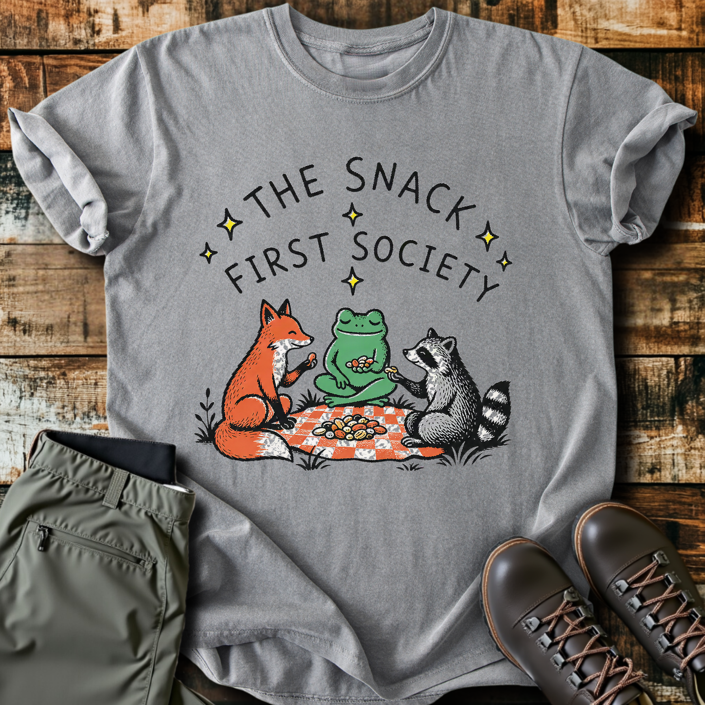 Sloth Hiking Club — grey
