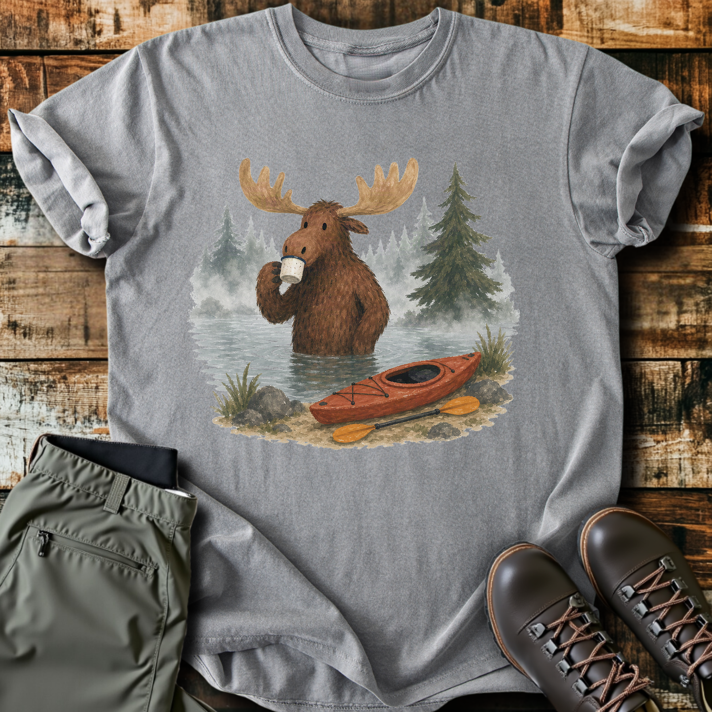 Sloth Hiking Club — grey
