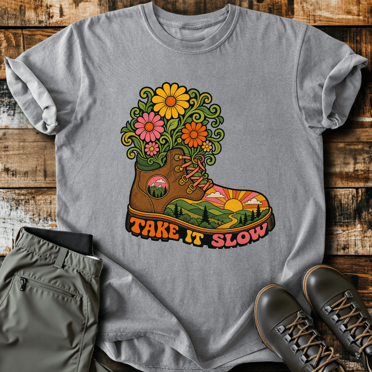 Sloth Hiking Club — grey