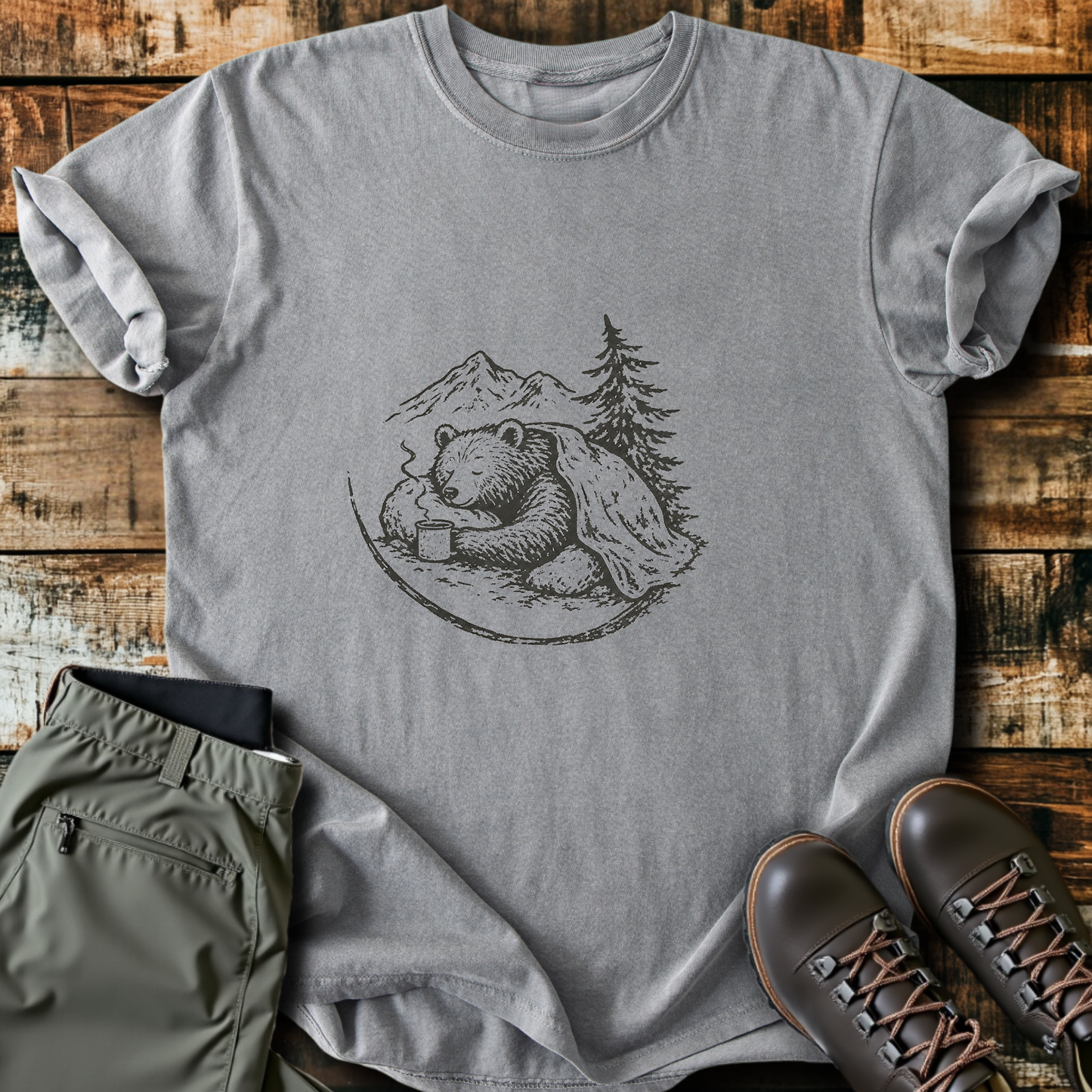 Sloth Hiking Club — grey