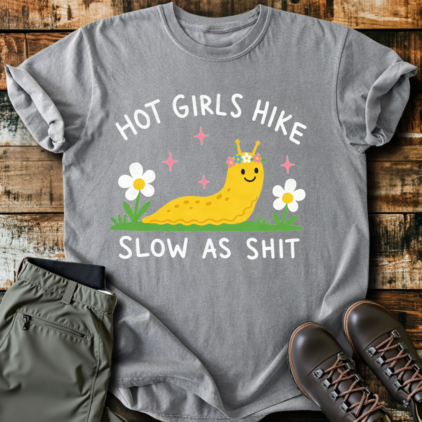 Sloth Hiking Club — grey