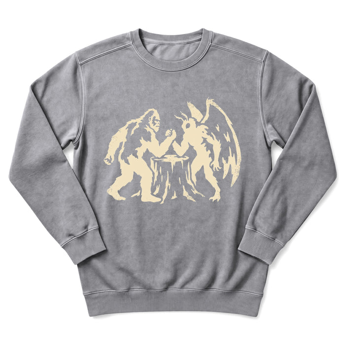 Bigfoot VS Mothman Sweatshirt