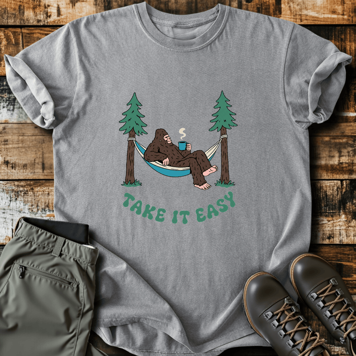 Sloth Hiking Club — grey