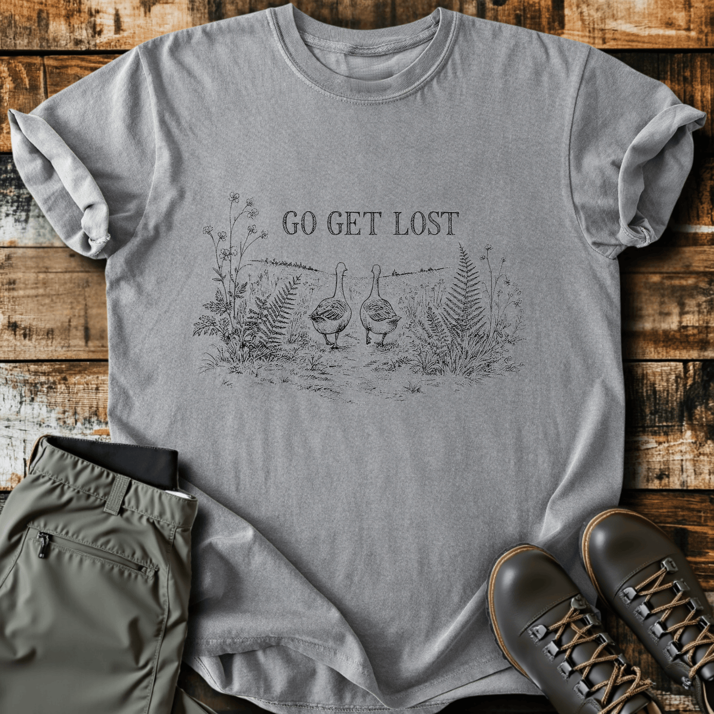 Sloth Hiking Club — grey