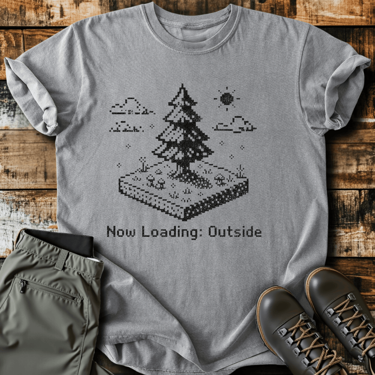 Sloth Hiking Club — grey