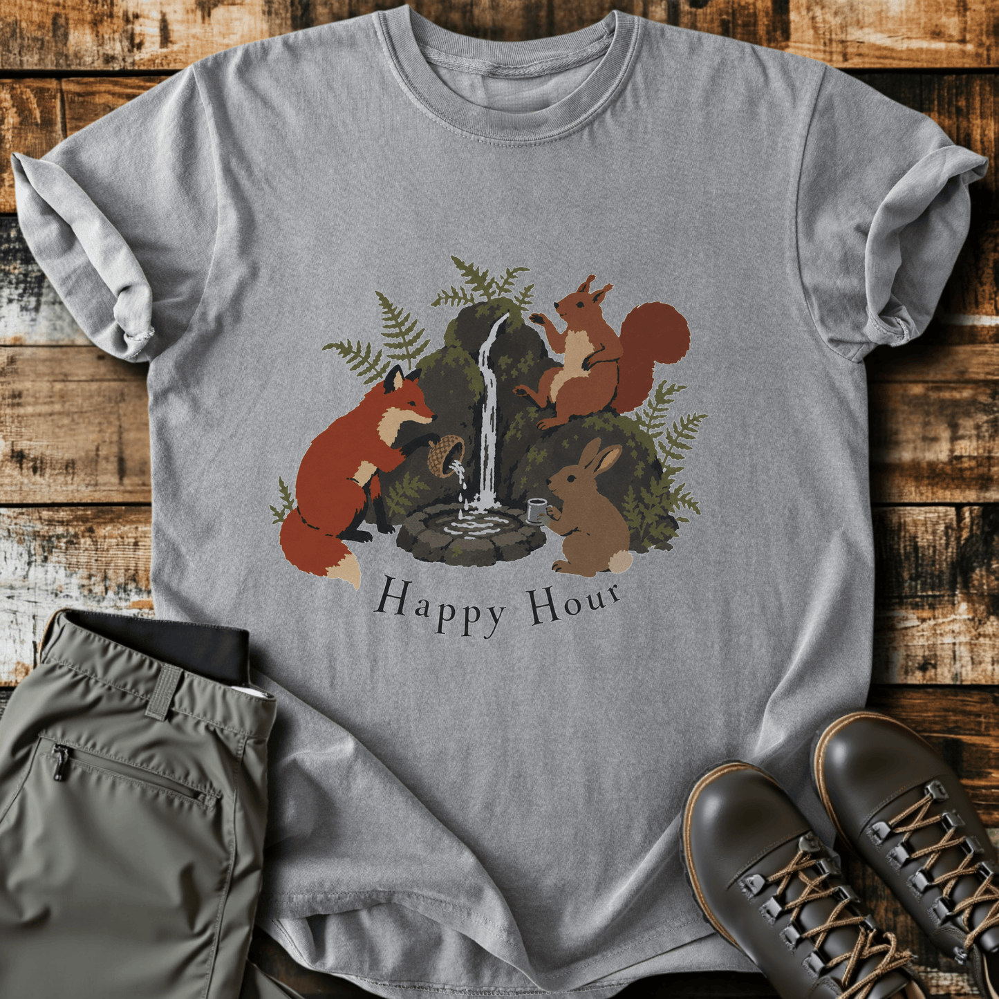 Sloth Hiking Club — grey